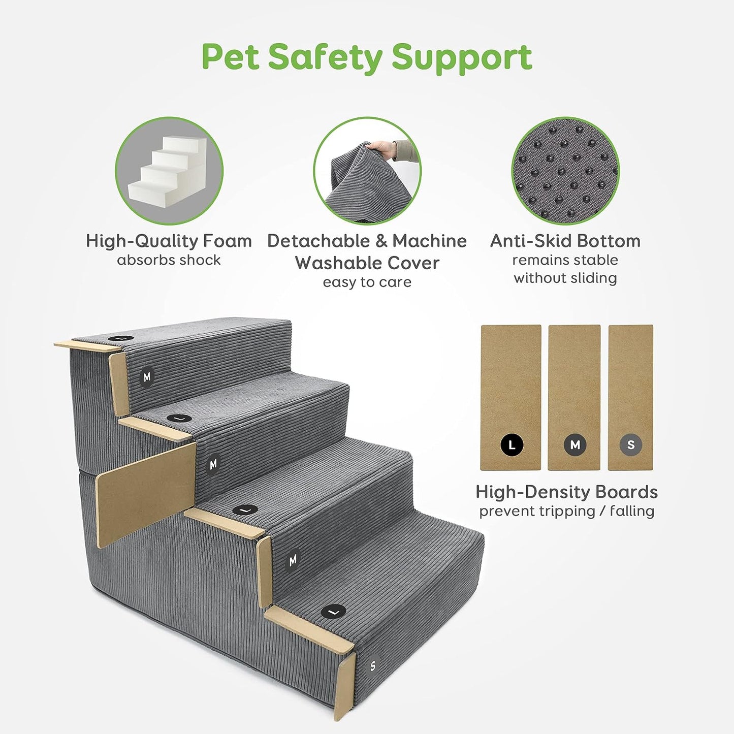 Dog Stairs & Steps for Small Dogs Cats