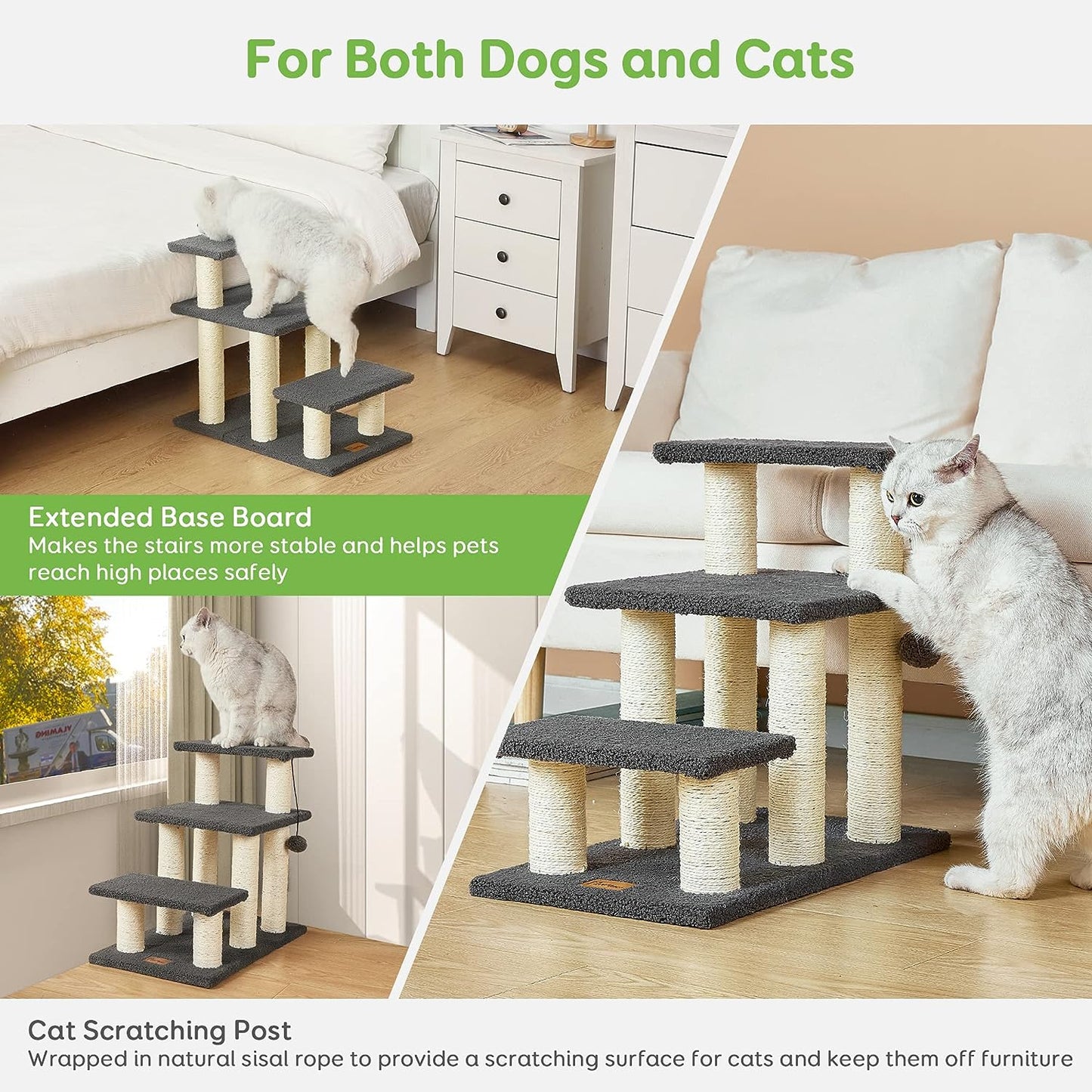 Dog Stairs & Cat Scratching Post