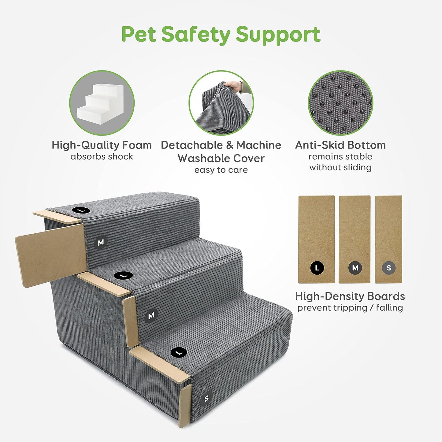 Dog Stairs & Steps for Small Dogs Cats