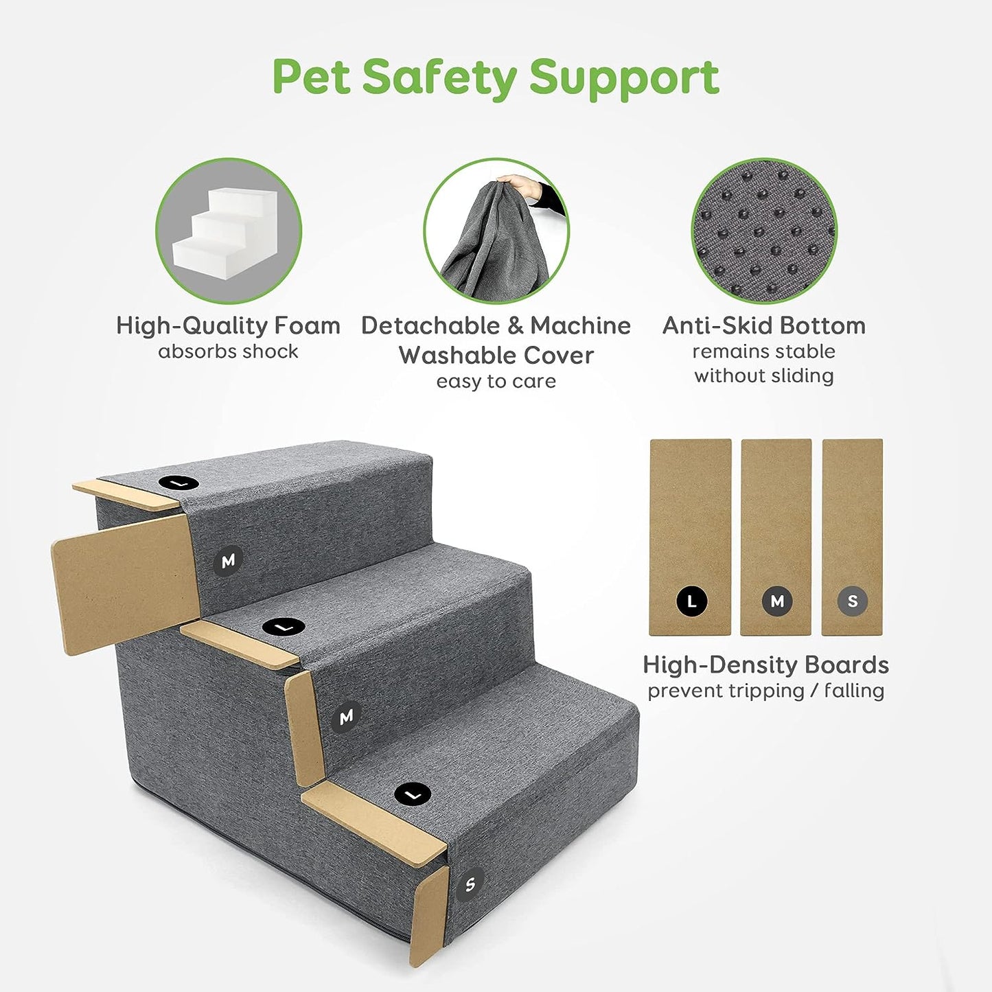 Dog Stairs & Steps for Small Dogs Cats