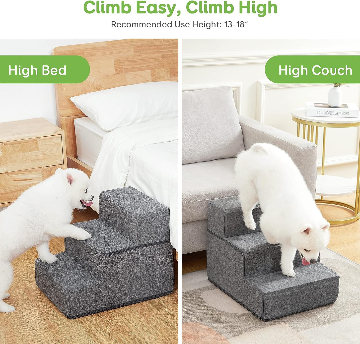 Dog Stairs & Steps for Small Dogs Cats