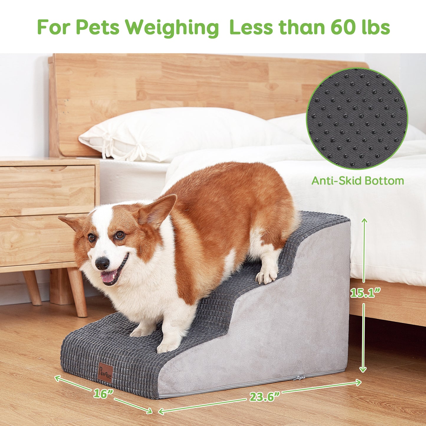 Dog Stairs and Ramp for High Bed Or Couch